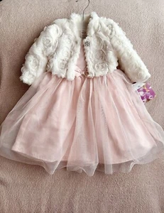 Wunderschönes Set Kleid Jacke Blueberi Boulevard Glitzer Geburtstag 2 Jahr Gr.92 - Bild 1 von 12