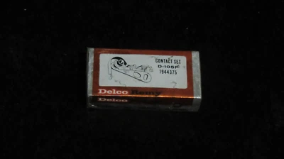 NOS 1953-1962 Chevrolet Nash AMC Rambler Delco-Remy Ignition Contact Point Set - Изображение 1 из 4