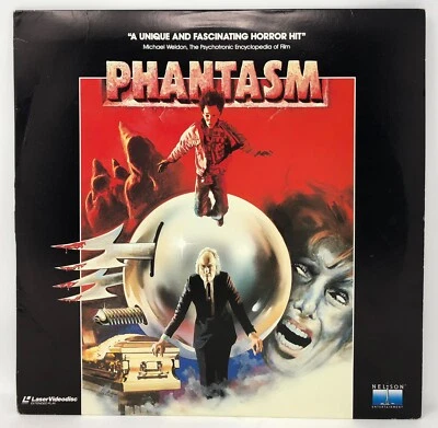 PHANTASM LASERDISC 1979 RARE HORROR LD Don Coscarelli Angus Scrimm (Nelson/1989) — 第 1/4 张图片