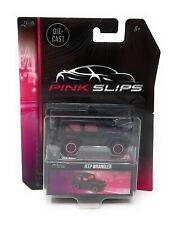 Majorette Pink Slips Jeep Wrangler black. metal DieCast 1/60. Jada Blister