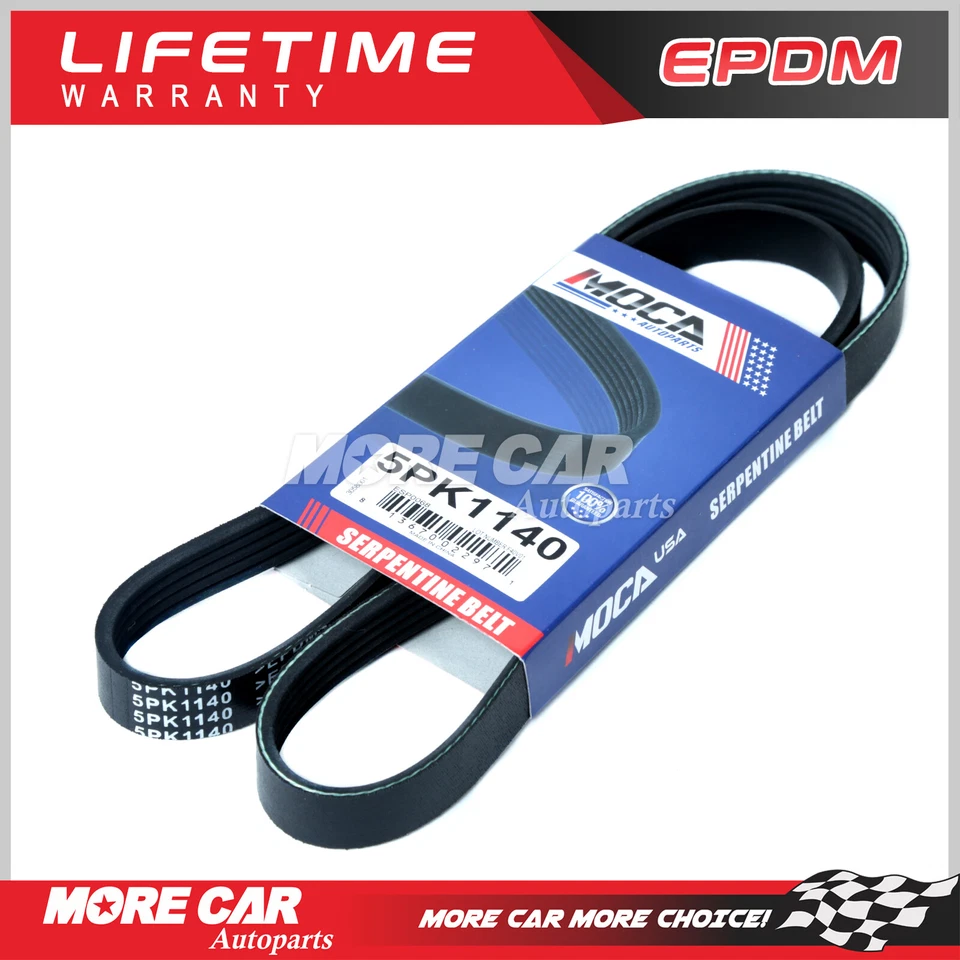 Cinturón serpentino EPDM para 09-13 Honda Fit 1.5L 07-10 Audi A8 Quattro 07-11 A6 Foto 1 de 4