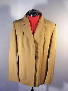 Marina Rinaldi caramel/hint senf Jacke, neu, Gr. fühlt XL, Made in Italy - Bild 1 von 12