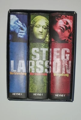 Stieg Larsson  Die Millennium Trilogie Verblendung Verdammnis Vergebung 3 Romane - Bild 1 von 4