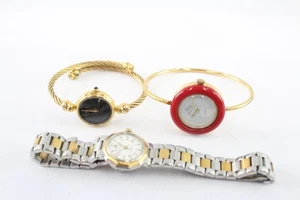 Womens Assorted Watches Quartz Gucci Baume & Mercier SPARES/REPAIRS x 3 - Picture 1 of 5