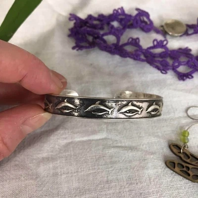 Pulsera brazalete kabana plata esterlina 20 delfín Foto 1 de 4