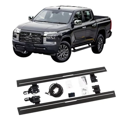 Deployable Electric Running Boards Power For MITSUBISHI L200 TRITON 2023-2025 - Image 1 of 4