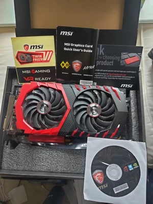 MSI Gaming GeForce GTX 1070 8GB GDDR5 Graphics Card with Retail Box - Image 1 of 4