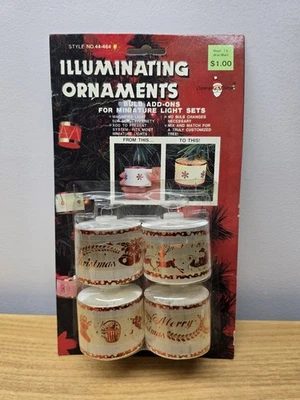 Adornos Iluminadores Cubiertas de Luz de Navidad Copos de Nieve Blanco De Colección Foto 1 de 4