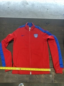 Nike Team USA Fleece Trainingsjacke Fußball rot Jugend klein WM 2014 - Bild 1 von 8
