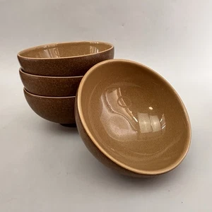 ONE Denby Energy Cinnamon Brown 5” Stoneware Rice Dessert Bowl England - Picture 1 of 12