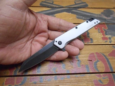 Kershaw Misdirect 1365 Knife Frame Lock Plain Edge Blade - Image 1 of 4