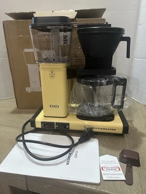 Technivorm MOCCAMASTER 53927 KBGV Coffee Maker Machine Butter Yellow - Image 1 of 4