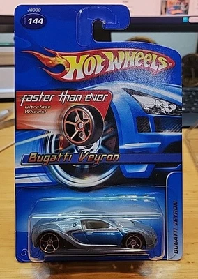 1:64 Hot Wheels Faster Than Ever Bugatti Veyron New in Package - Image 1 of 4