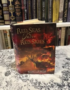 Red Seas under Red Skies - Scott Lynch (Hardcover) First Edition/Print, POOR - Picture 1 of 18