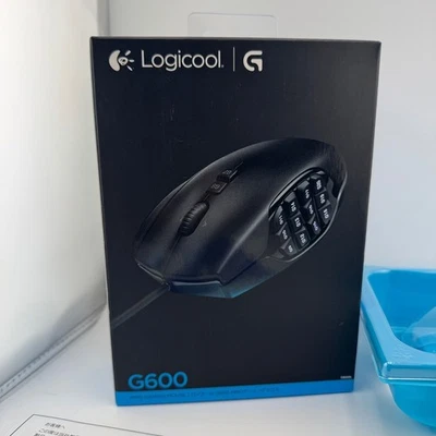 Logicool Logitech G600 MMO Gaming Mouse 20-Button Optical Wired Japan Used - Image 1 of 4
