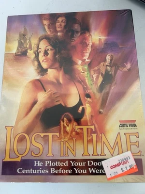 Brand New Sealed! Vintage LOST IN TIME 1993 Sierra PC CD-ROM BIG BOX - Image 1 of 4