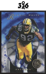 Reggie White 1997 Pinnacle Totally Certified Platinum Blue #80 #/2499 - Picture 1 of 2