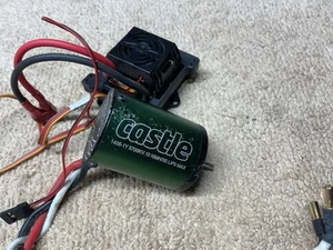 Castle Creations Motor / ESC Combo 1406-1Y 5700KV 2-3S Lipo Lightly Used, Works - Picture 1 of 4