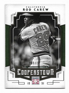 2015 Panini Cooperstown HOF Chronicles Green #83 Rod Carew 9/10 SSP! - NM-MT