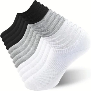 ACCFOD No Show Socks for Women Cotton Thin Low Cut Non Slip Invisible Liner Sock - Picture 1 of 6