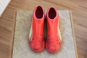 Puma  Kinder Hallenschuhe Farbe  Orange/Gelb  Größe 37,5 - Bild 1 von 3