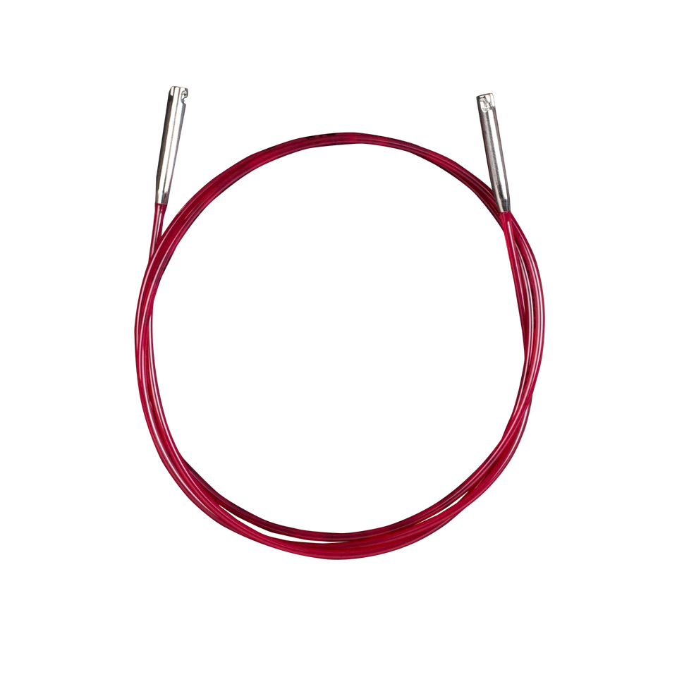 addiclick Seil f. Rundnadel-Länge von 40 - 150cm rot Lace stricken 759-7 - Bild 1 von 1