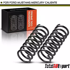 2Pcs Coil Springs for Ford Mustang Falcon Maverick Mercury Caliente Comet Front - Picture 1 of 8