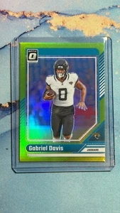 2024 DONRUSS OPTIC - Gabriel Davis, Jaguars Green /50 - Picture 1 of 2