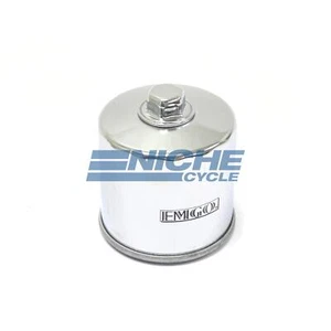 Chrome Micro-Glass Premium Oil Filter 17mm Nut For Artic Cat 500 4X4 04-08 - Picture 1 of 2