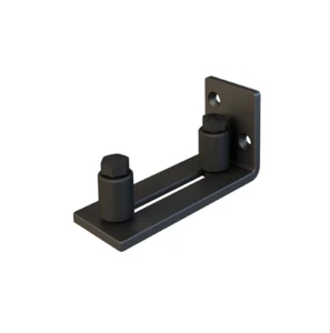 Rolltrak Matte Black Barn Door Guide - Picture 1 of 2