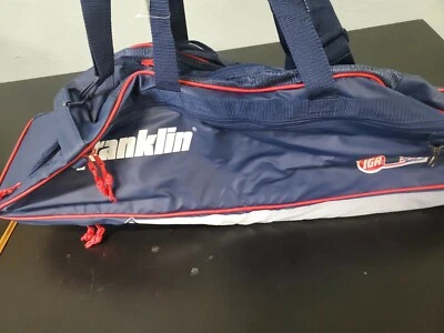 Bolsa de equipo de viaje Franklin Softbol vintage promoción deportiva COKE IGA EE. UU. Foto 1 de 4
