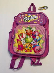 Shopkins SMALL Backpack 12”-Pink Brand New School backpack NEW! Licensed product - Picture 1 of 3
