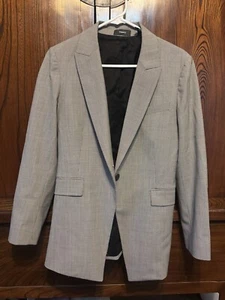 Theory Women’s Blazer Grey Size 8 - Picture 1 of 7
