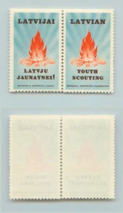 Latvia 🇱🇻  1967  general coopera MNH exile pair . d9427 - Picture 1 of 2
