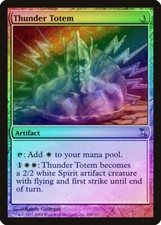 Thunder Totem FOIL Time Spiral PLD Artifact Uncommon MAGIC MTG CARD ABUGames
