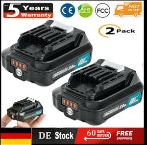 BL1021B Reemplazo Para Batería Makita 12V 10.8V 2Ah BL1041B BL1040B BL1020 BL1015 DE - Imagen 1 de 11