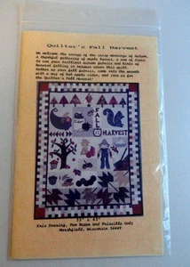 Quilter's Fall Harvest Quilting Pattern, 1996 - Picture 1 of 2
