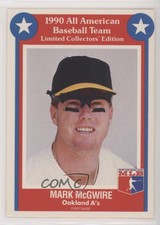 1990 MSA All American Baseball Team Mark McGwire #2