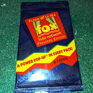 Fox Kids Network Premiere Edition 1995 Fleer Ultra Trading Cards Pack - Foto 1 di 1