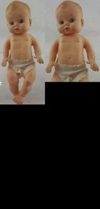 H 1397 BAMBOLOTTO RATTI ANNI 60 NUDO - Foto 1 di 1
