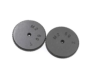 ISO Metric Thread Ring Gage M2 X 0.4 6g Threaded Ring Gauges GO And NOGO M2X0.4 - Picture 1 of 6