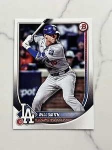 2025 Bowman #62 Will Smith Los Angeles Dodgers Baseball Card - Picture 1 of 2