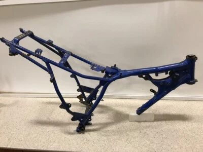 Yamaha TW200 TW 200 1995 OEM cuadro principal chasis carrocería motor base subchasis 95 Foto 1 de 4