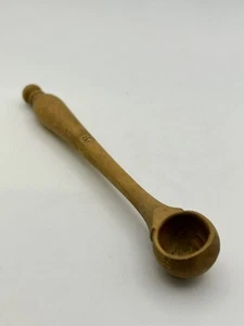 Antique Vintage Primative Wood Miniature Apothecary Spice Scoop Spoon - Picture 1 of 7