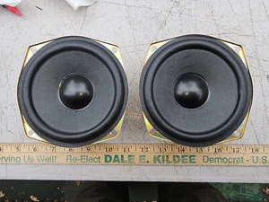23PP43 PAIR OF AIWA SPEAKERS, 88-MSS-603-01, SOUND GREAT, VERY GOOD CONDITION - Picture 1 of 6