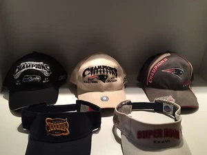 Lot of 5 NFL Superbowl Mens Hats - Picture 1 of 12