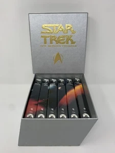 Star Trek The Screen Voyages 6 VHS Widescreen Box Set Paramount 1993 Set - Picture 1 of 8