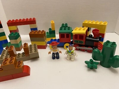 Lego Duplo Toy Story 3 The Great Train Chase Set 5659 Buzz & Jessie Juego Parcial  Foto 1 de 4