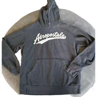 Vintage Y2K Aeropostale Hoodie  Spellout Size Large - Изображение 1 из 4