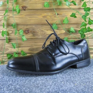 Kenneth Cole Reaction Great D-eel Vestido Sintético Puntera Oxford Negro Para Hombre 8 - Imagen 1 de 7